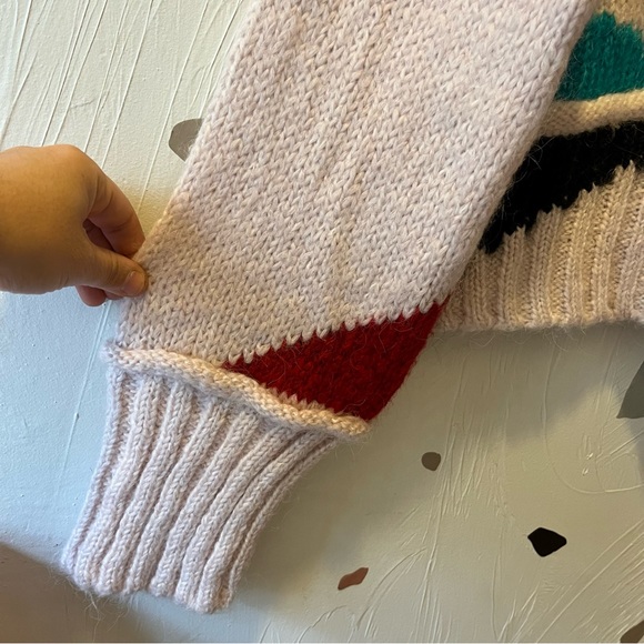 NWT Zara Colorblock Turtleneck Knit Sweater size M - Picture 7 of 11